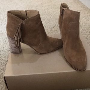 Lucky Brand NWOT heeled booties